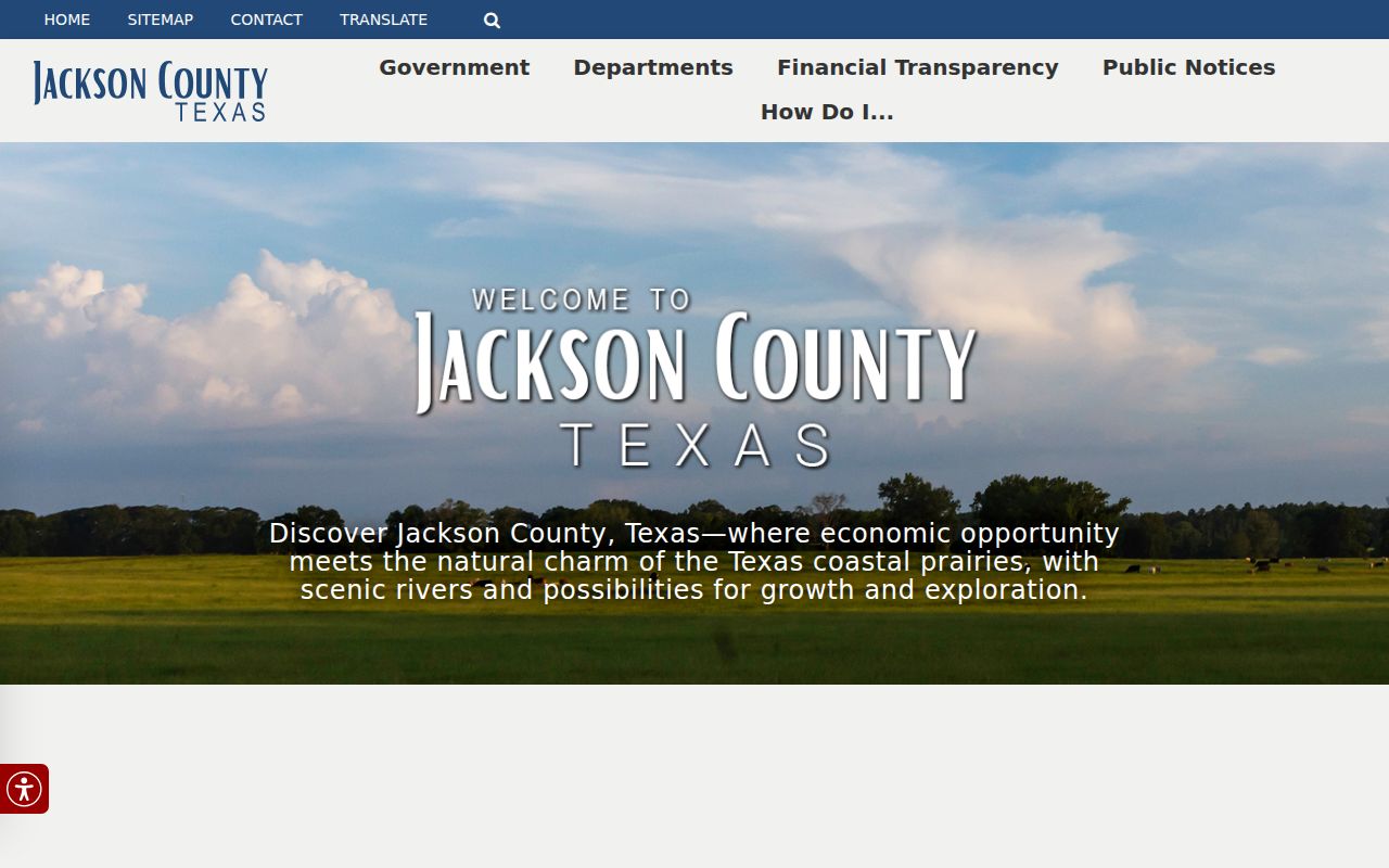 Jackson County courthouse for court docket access